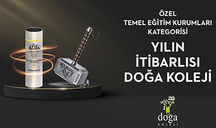 Eğitim Ajansı - Doğa Koleji&#39;ne “Yılın En İtibarlı Özel Temel Eğitim Kurumu” ödülü