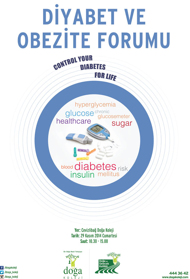 SAĞLIKLI BİR GELECEK İÇİN “ DİYABET VE OBEZİTE FORUMU “NDA BULUŞUYORUZ!